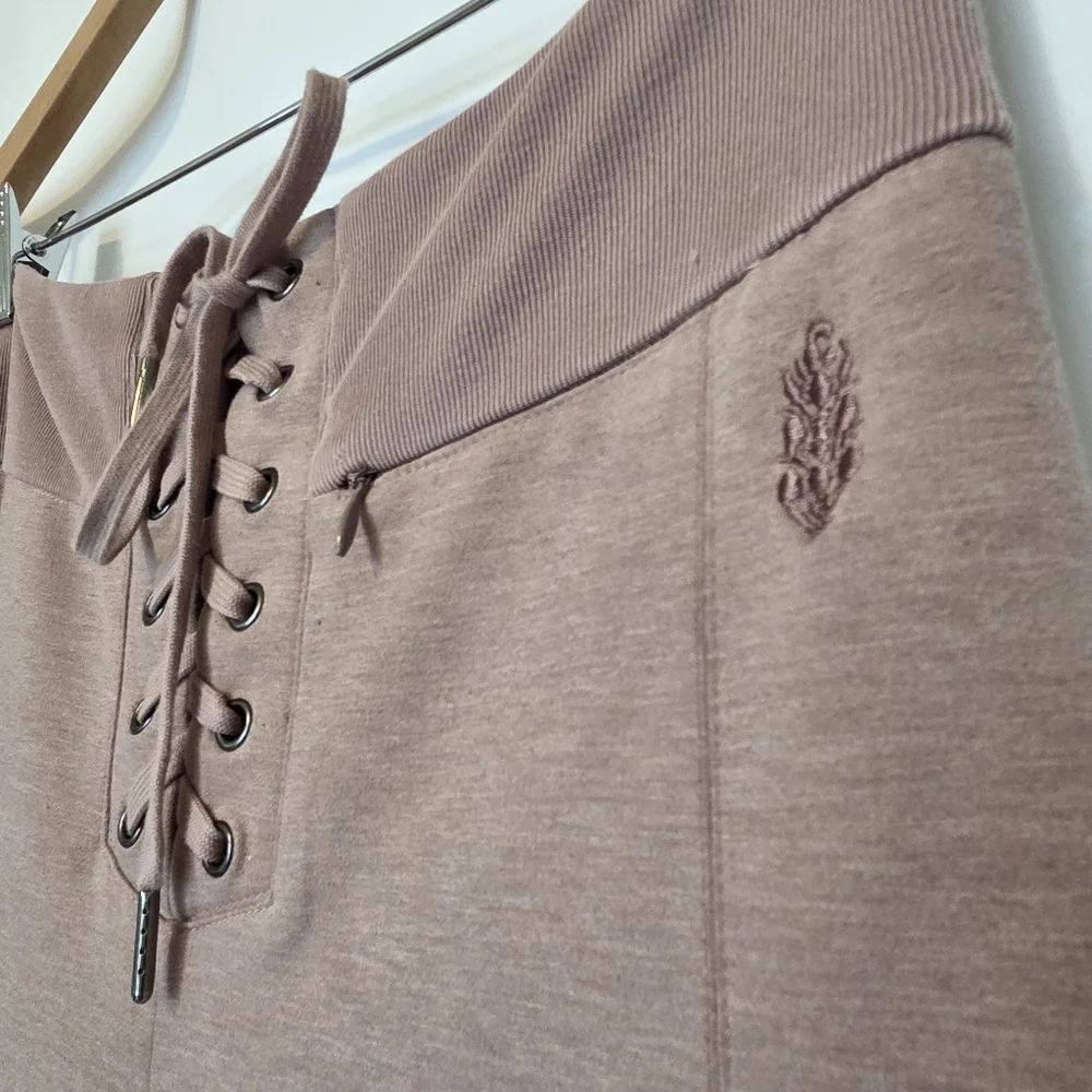 Free People Fp Movement Downhill Flared Sweatpants Moonlight Mauve Medium - Picture 5 of 14